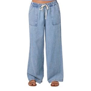 O'Neill Blue Elastic Waist Pants